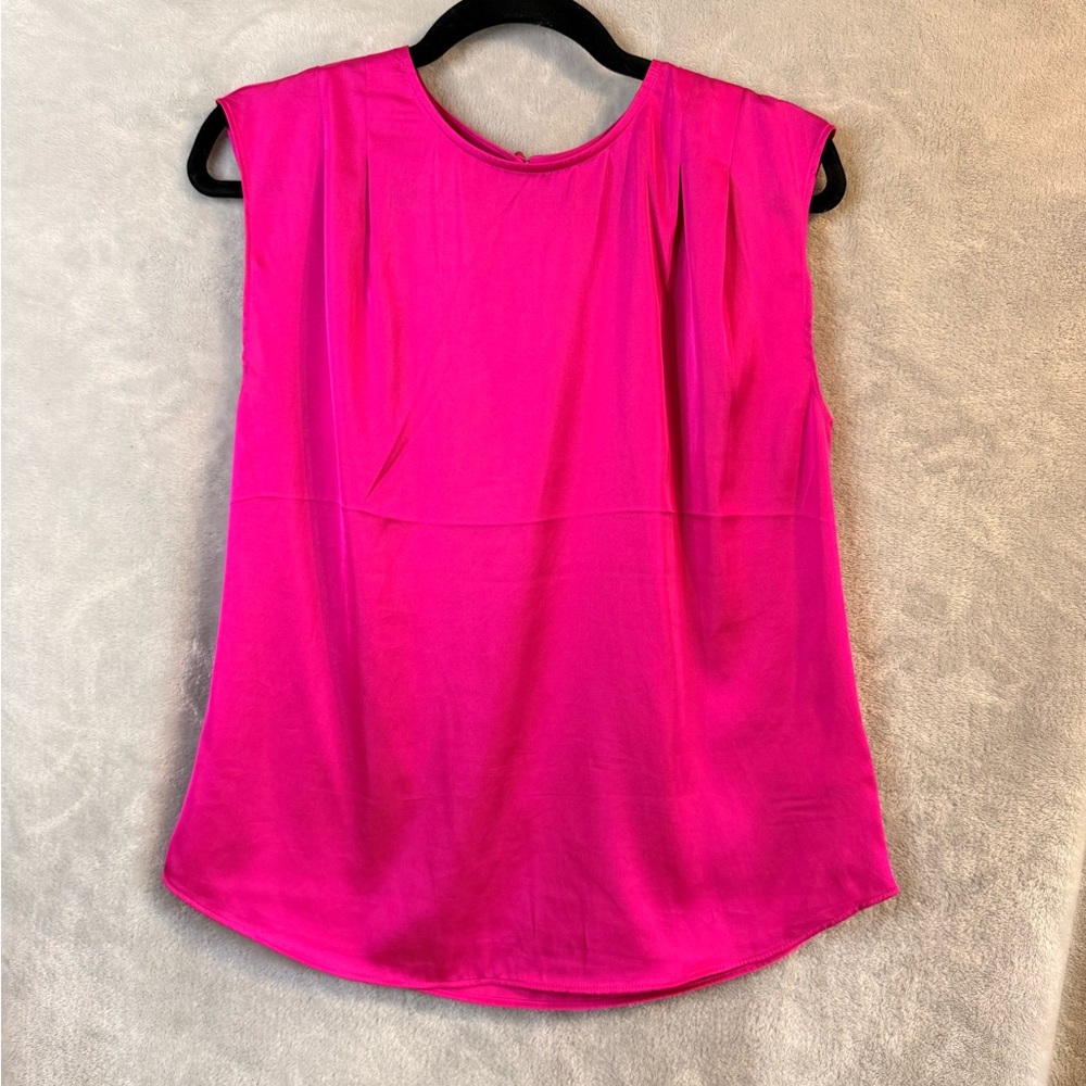 Express Hot Pink Sleeveless Shell Top